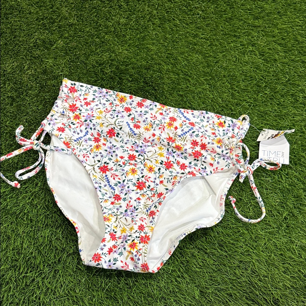 Women’s time and Tru High Waisted Bikini Bottom